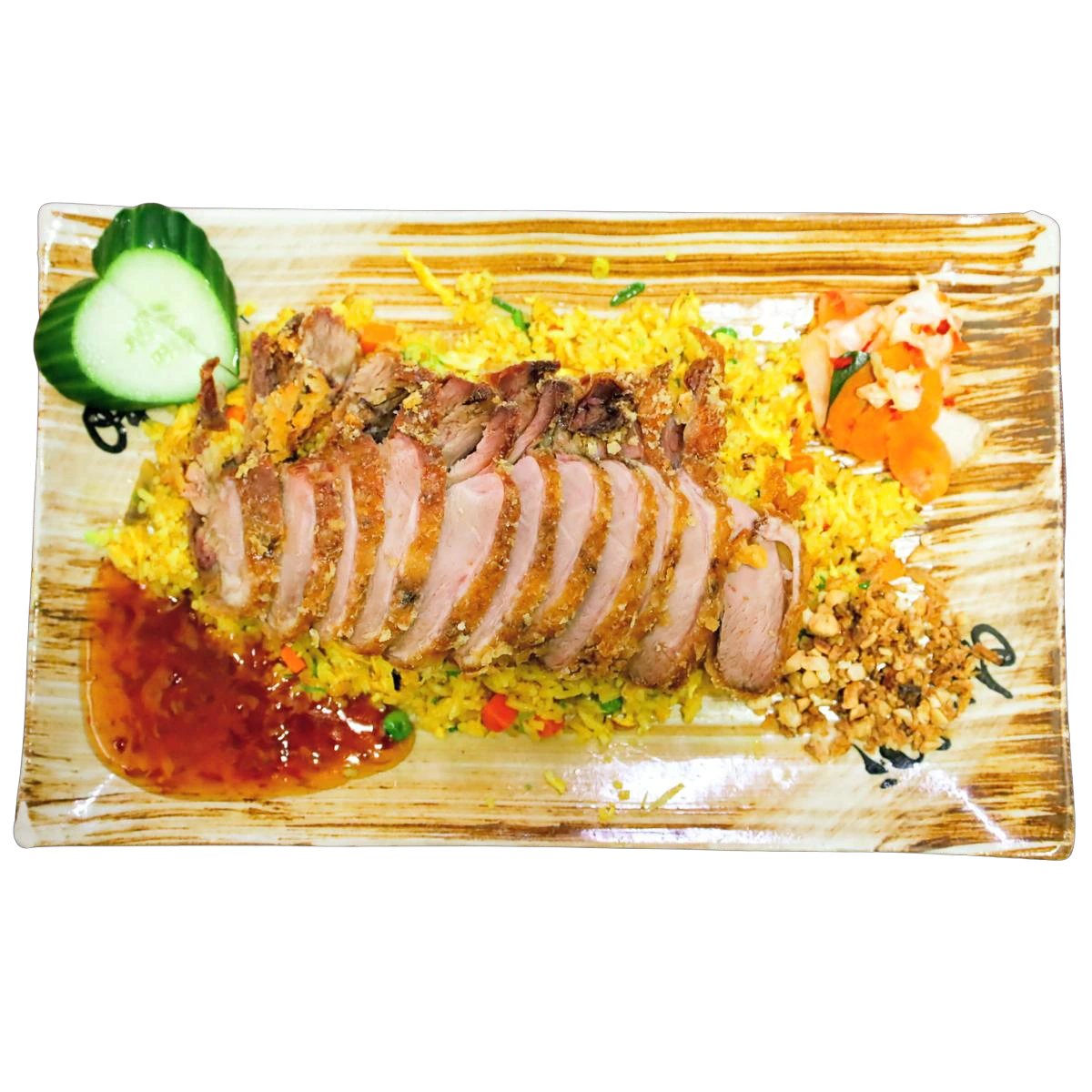 37. GEBRATENES REIS MIT GEMÜSE