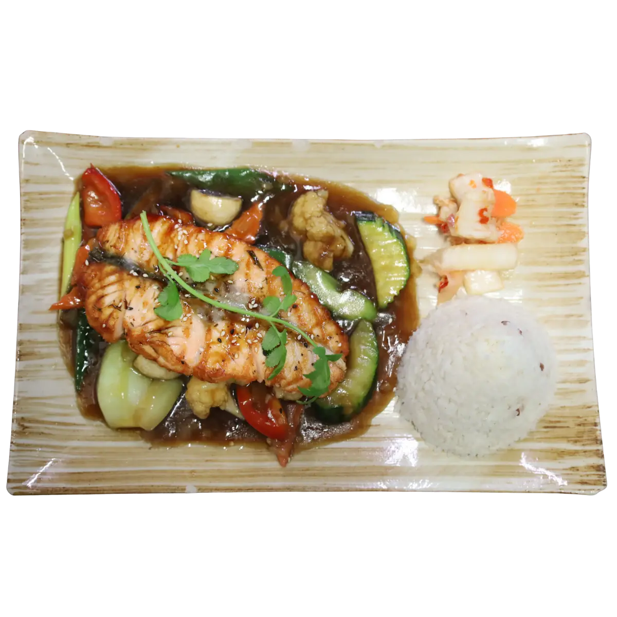 23. GEGRILLTES LACHSFILET